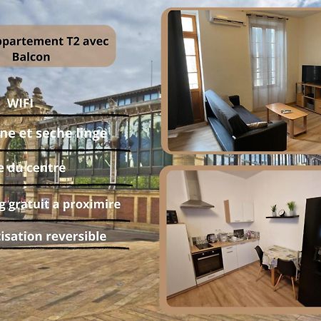 Appartement T2 Avec Balcon Proche Centre-Ville 纳博讷 外观 照片